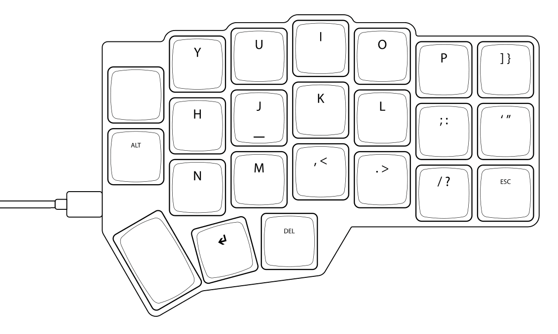 Crone Split Keyboard