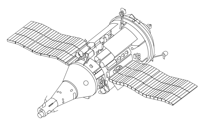 Satellite illustration